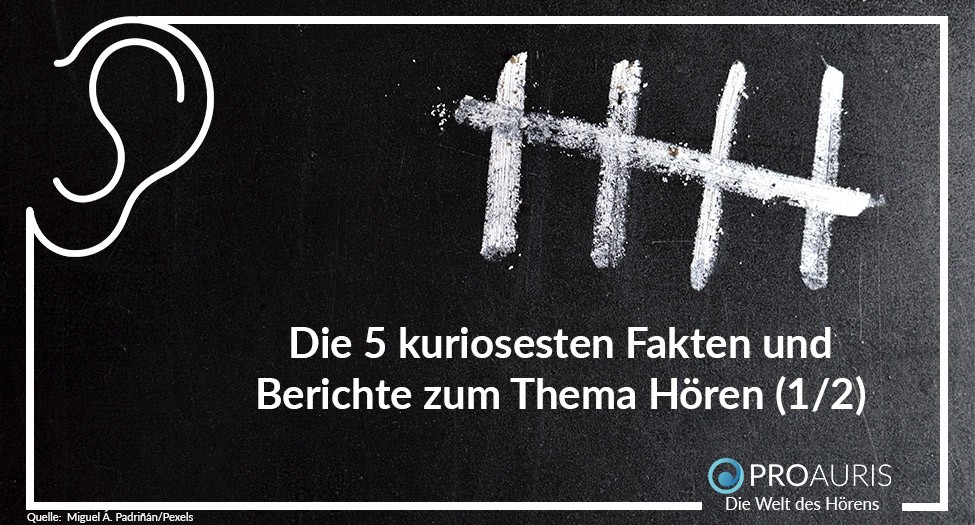 Die 5 kuriosesten Fakten und Berichte zu Thema Hören (1 von 2)
